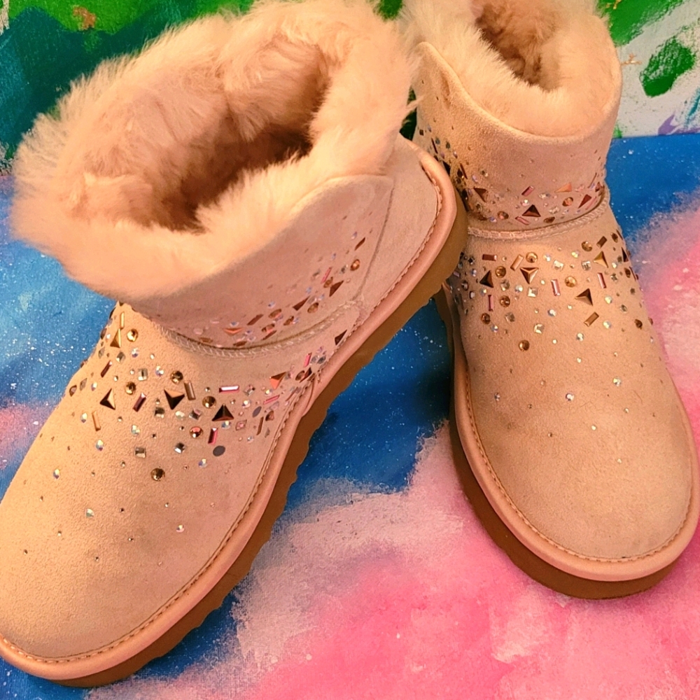 Short Boot  Bling Ugg